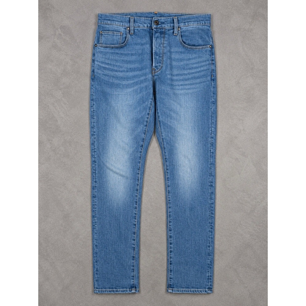 G-Star Raw 3301 Slim Jeans Mens 30x30 Blue Denim Faded Wash Designer